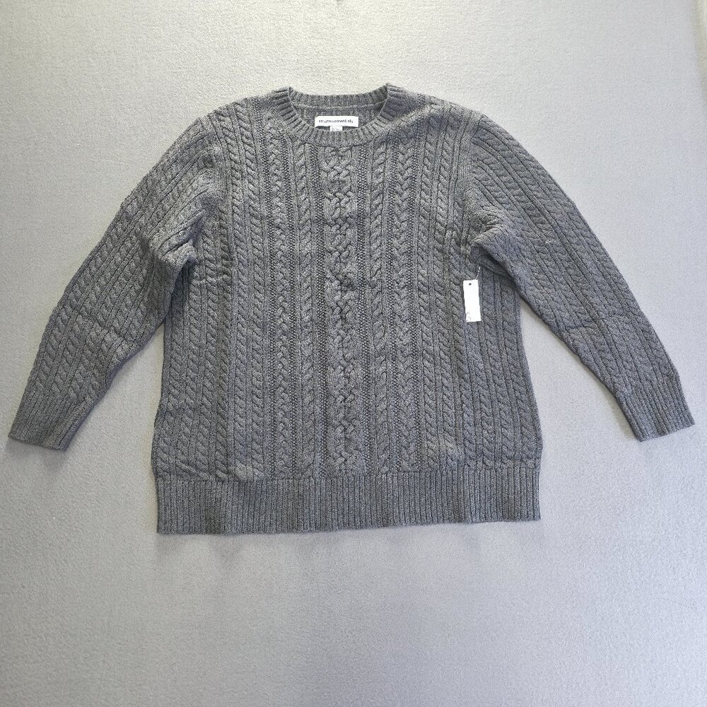Amazon Essentials‎ Womens Pullover Sweater Gray Size XL
